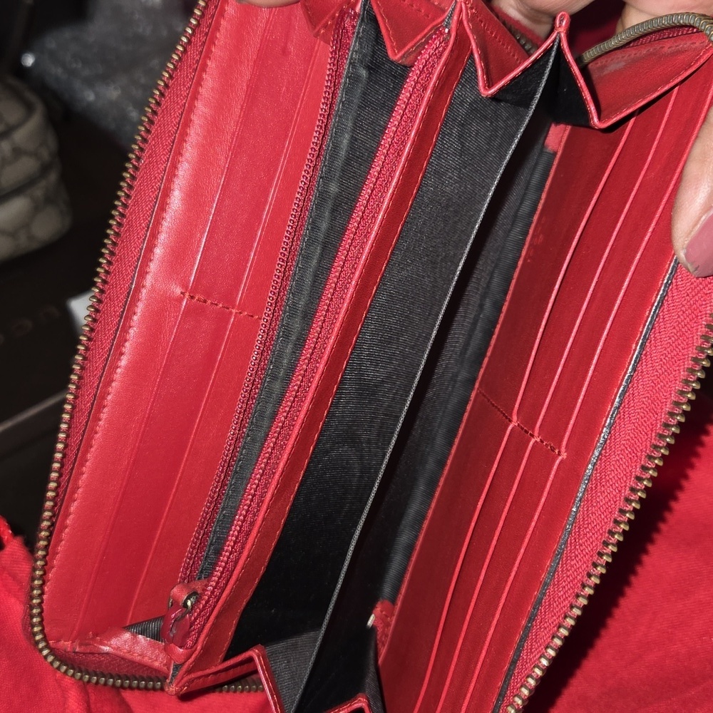 Gucci GG Marmot Zip Around Wallet  EUC - Picture 16 of 17